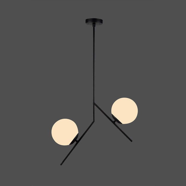 Lustra Diagonal Alb / Negru (3)