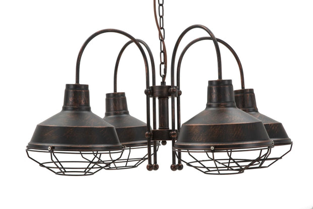 Mauro Ferretti Lustra din metal Bronks Negru