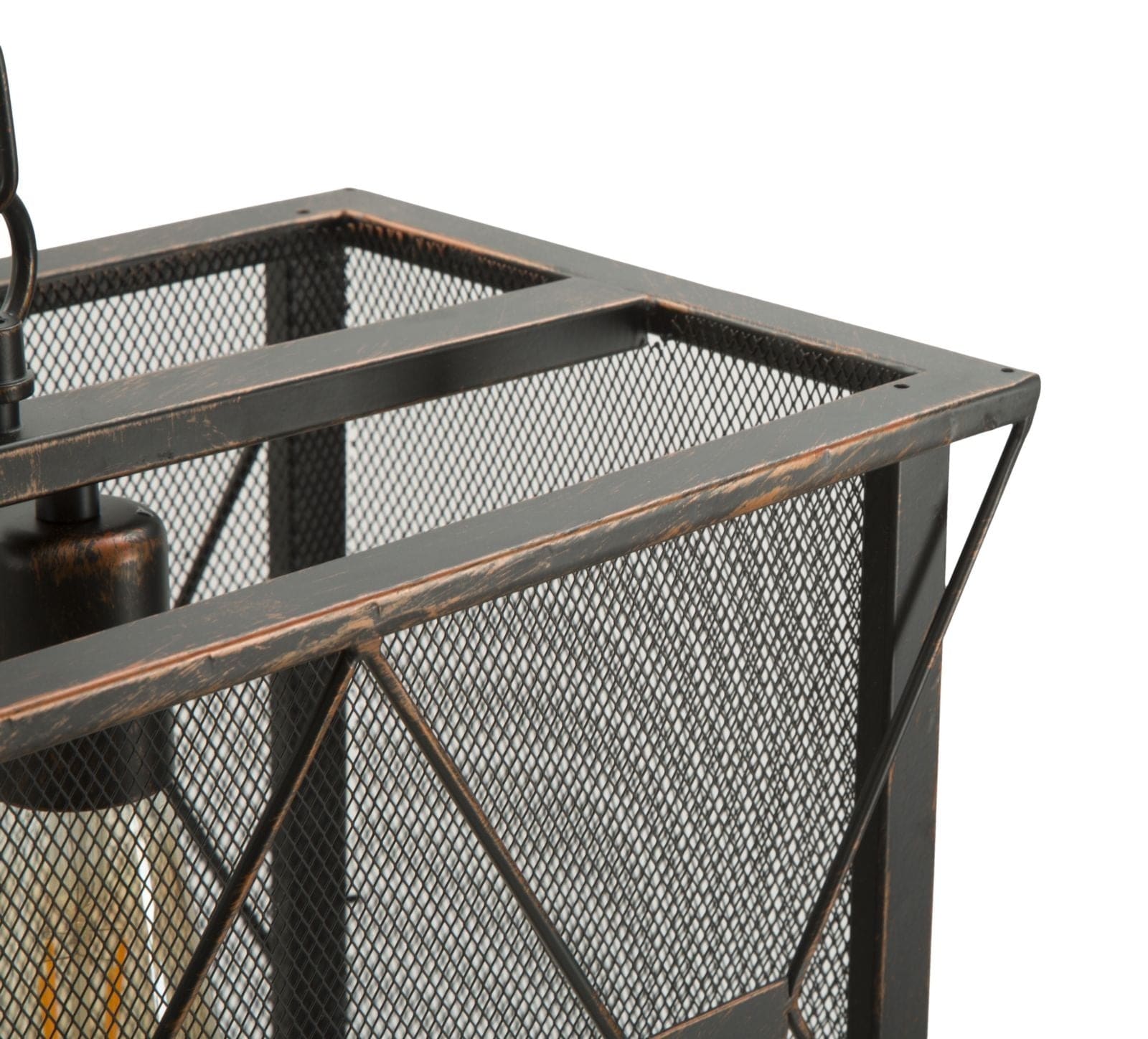 Mauro Ferretti Lustra din metal Gothic Rett Negru