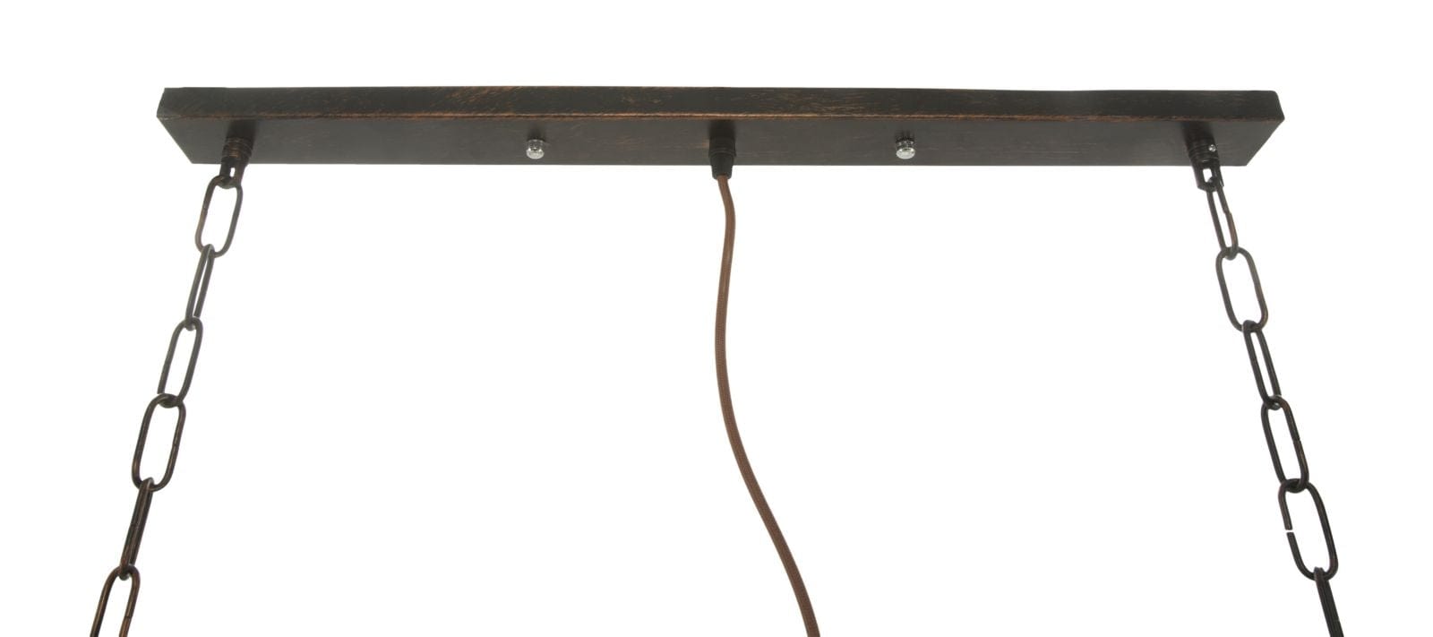 Lustra din metal Gothic Rett Negru (5)