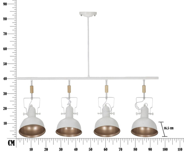 Lustra din metal White (5)