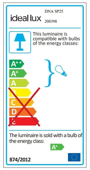 IdealLux Lustra Dna SP25 Alb