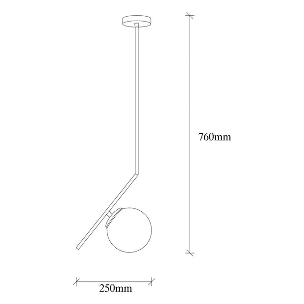 Asir Lustra Dolunay 143-AV Negru