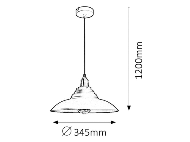 Lustra Doug 2910 Negru (4)