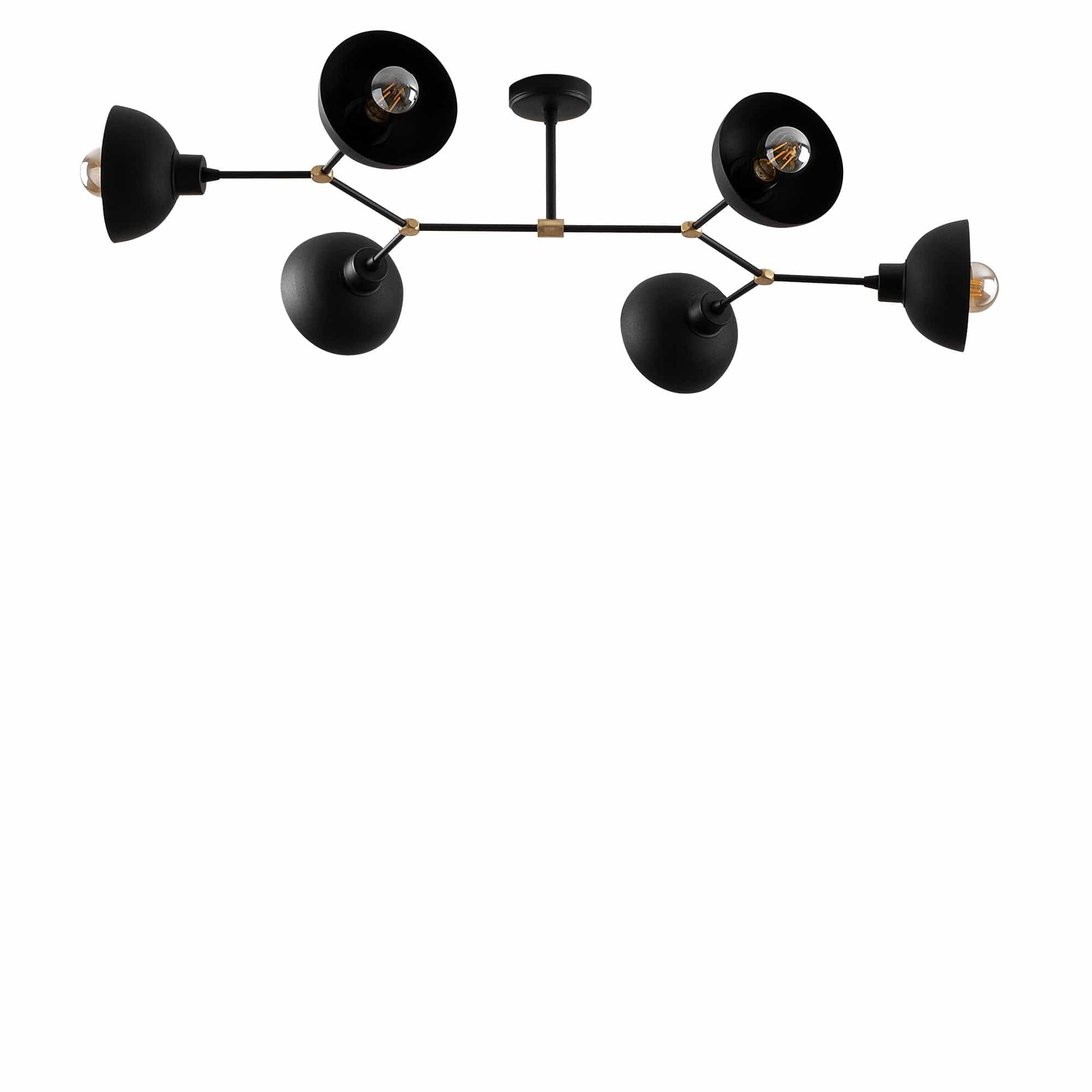 Lustra Dram 1106 Negru (3)