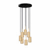 Lustra Geo Auriu / Negru (1)