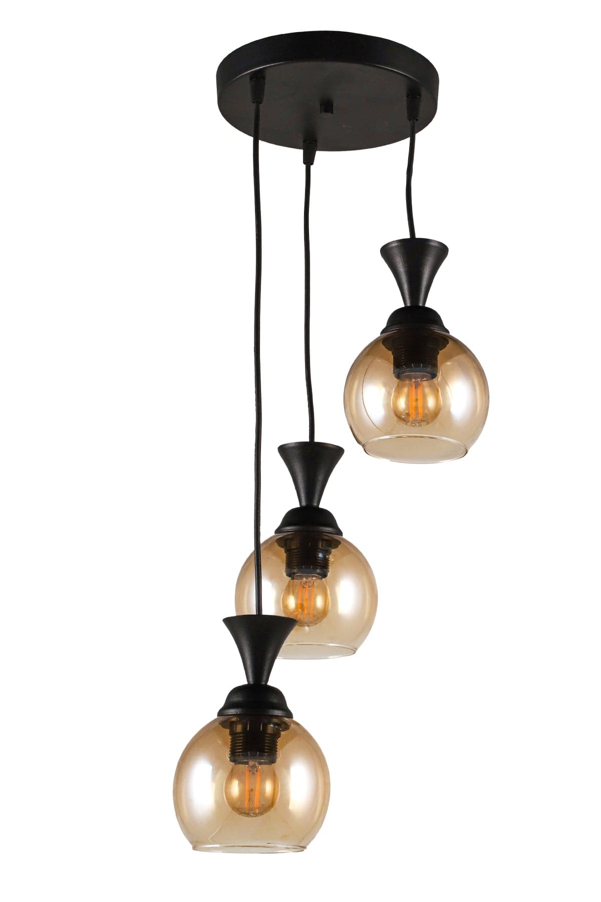 Lustra Ginza Negru (2)
