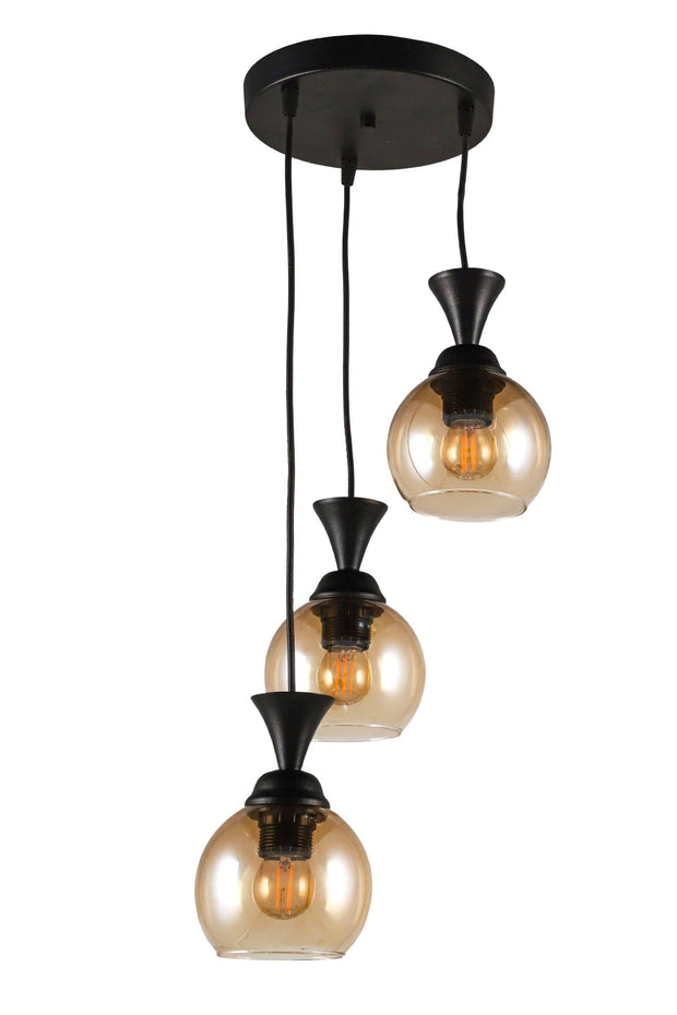 Lustra Ginza Negru (2)