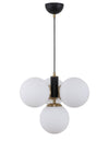 Lustra Hector Alb / Negru