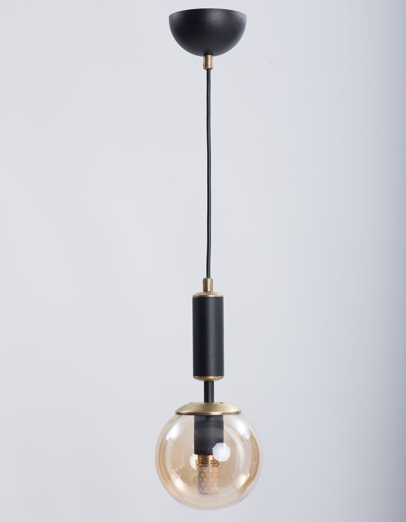 Lustra Hector Negru / Alama