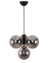 Lustra Hector Negru / Fumuriu