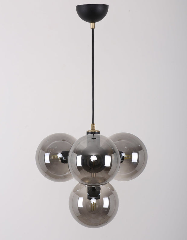 Lustra Hector Negru / Fumuriu (1)