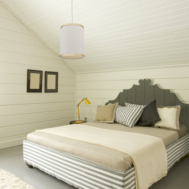 Oyo Lustra Hoop Gri / Argintiu