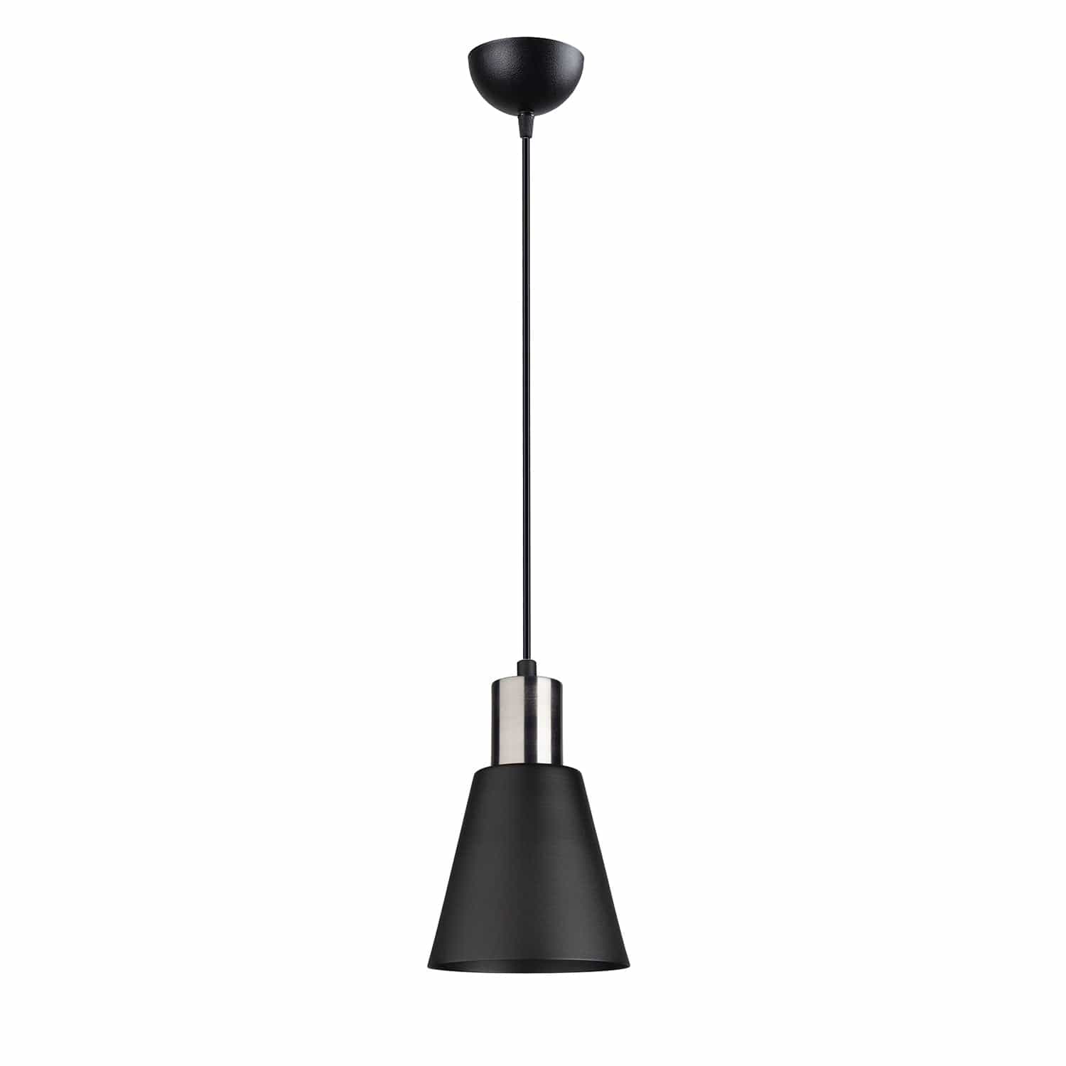 Lustra Icon Negru / Argintiu