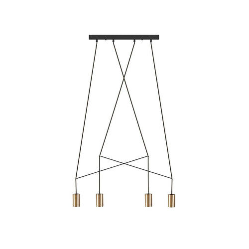 Nowodvorski Lustra Imbria IV Alama / Negru