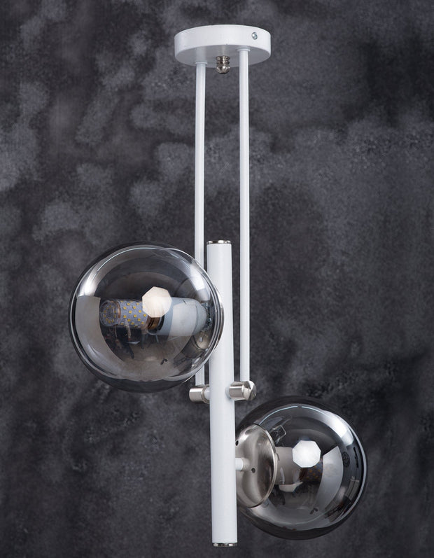 Lustra Libra Alb / Fumuriu (1)
