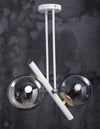 Lustra Libra Alb / Fumuriu