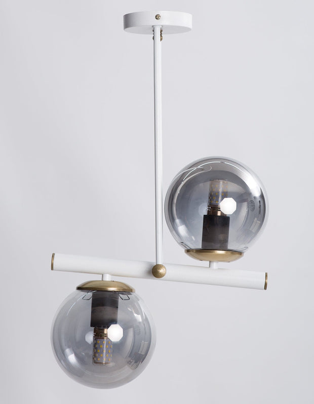 Lustra Libra Alb / Fumuriu (2)