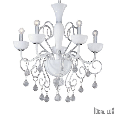 IdealLux Alb Lustra Lilly SP5