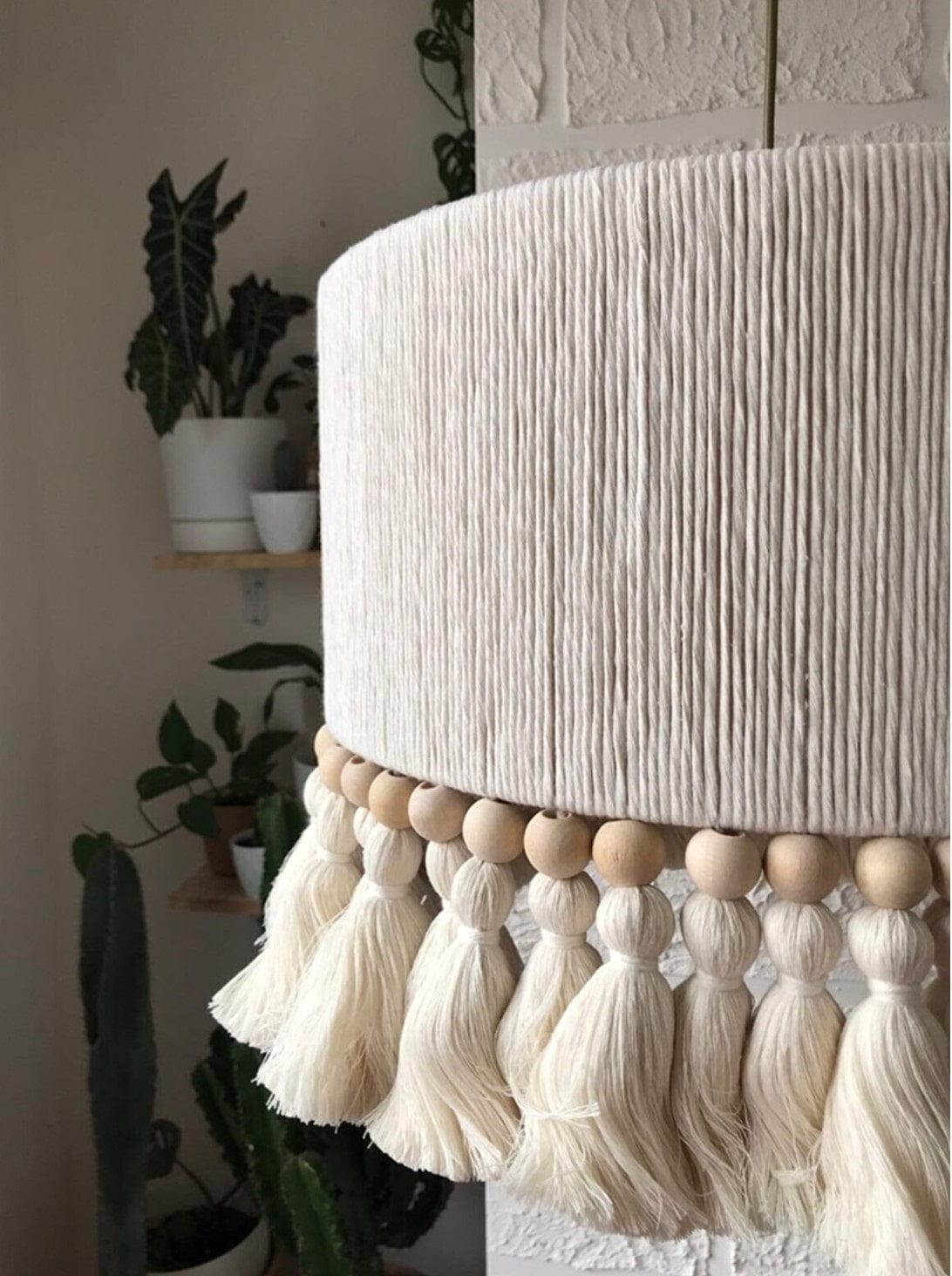 Lustra Makrome Tassel Duo Crem / Natural (1)