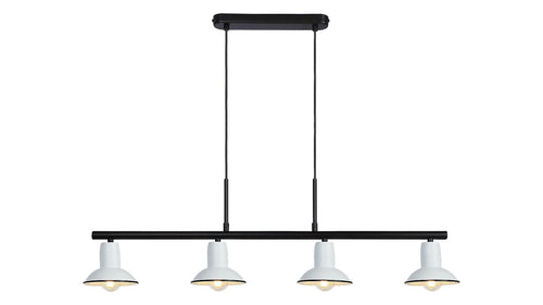 Lustra Maliet 6789 Alb / Negru