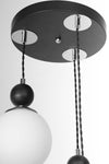 Lustra Marble Alb / Crom (3)