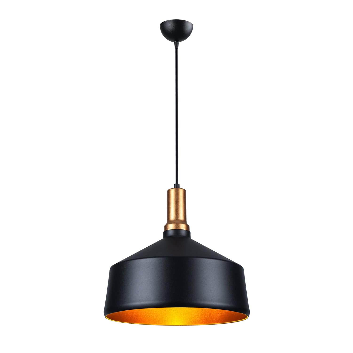 Lustra Mithra Negru / Auriu