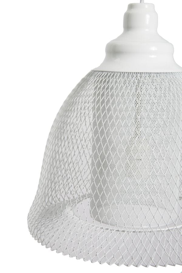 Mauro Ferretti Lustra Net-A Soffi Alb, Ø31xH33 cm
