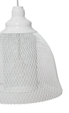 Mauro Ferretti Lustra Net-A Soffi Alb, Ø31xH33 cm