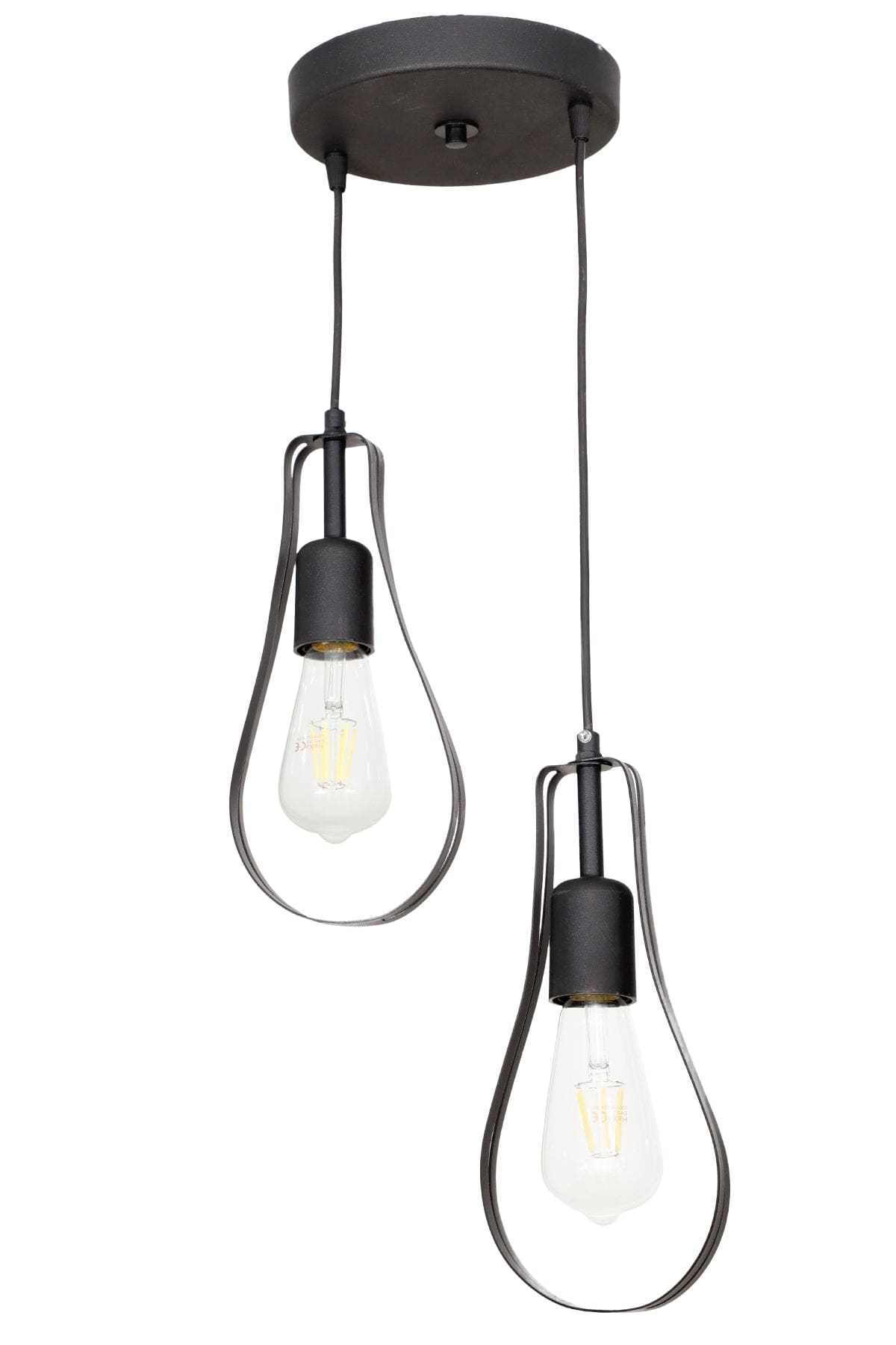 Lustra Odessa Negru (2)