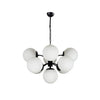 Lustra Owl Alb / Negru