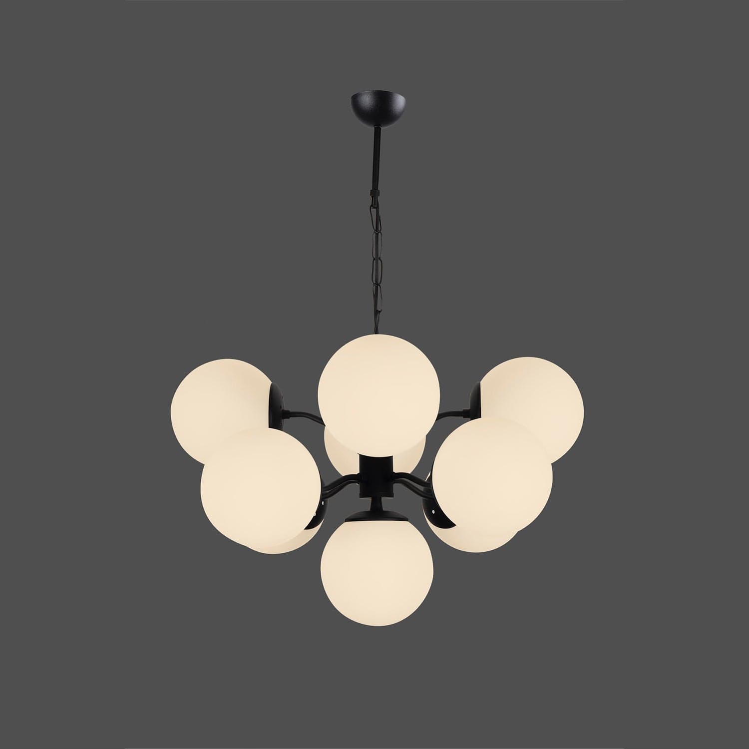 Lustra Owl Alb / Negru (3)