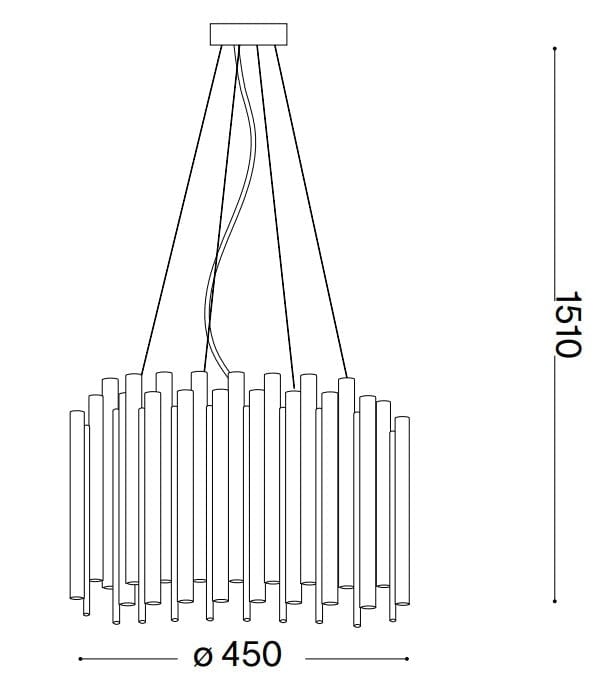 Lustra Pan SP5 Auriu (3)