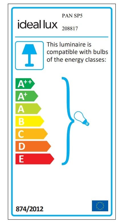 Lustra Pan SP5 Auriu (4)