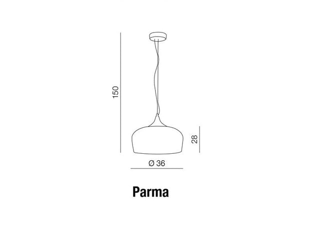 Lustra Parma Negru, AZ1331 (3)