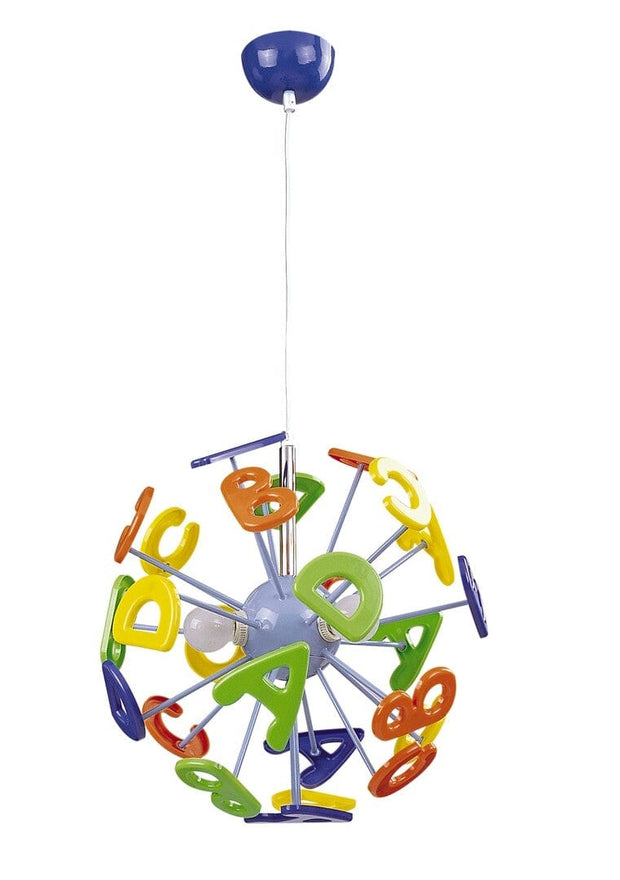 RabaLux Lustra pentru copii ABC 4716 Multicolor