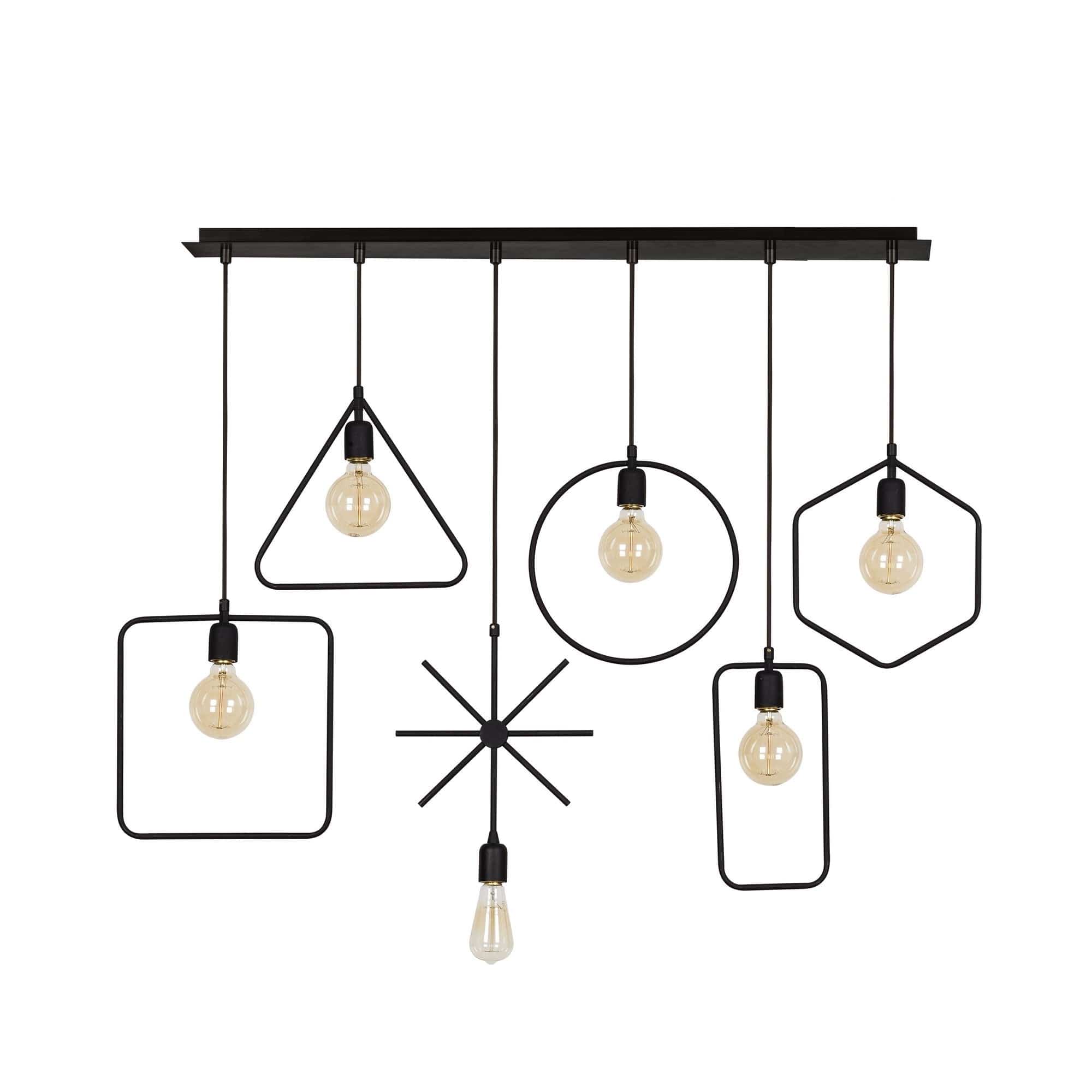 Lustra S320 Negru