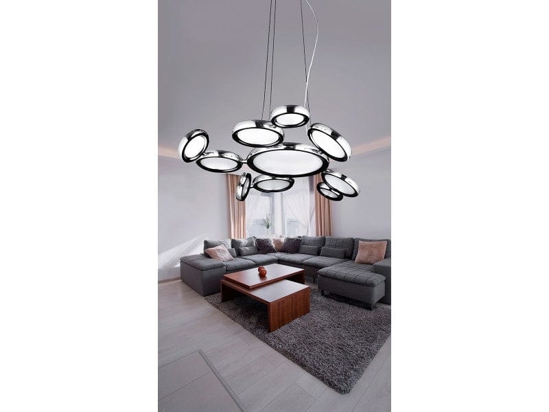 Azzarddo Lustra Satellite Led Crom, AZ1786