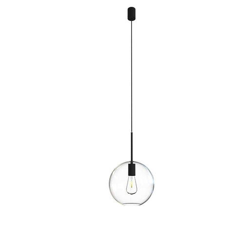 Nowodvorski Lustra Sphere L Transparent / Negru