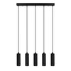 Lustra Tube Negru