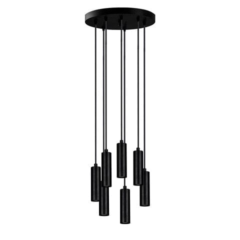 Lustra Tube Negru