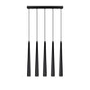 Lustra Tube Negru