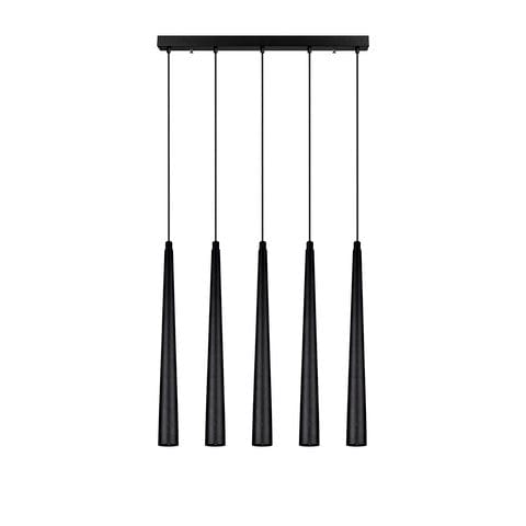 Lustra Tube Negru