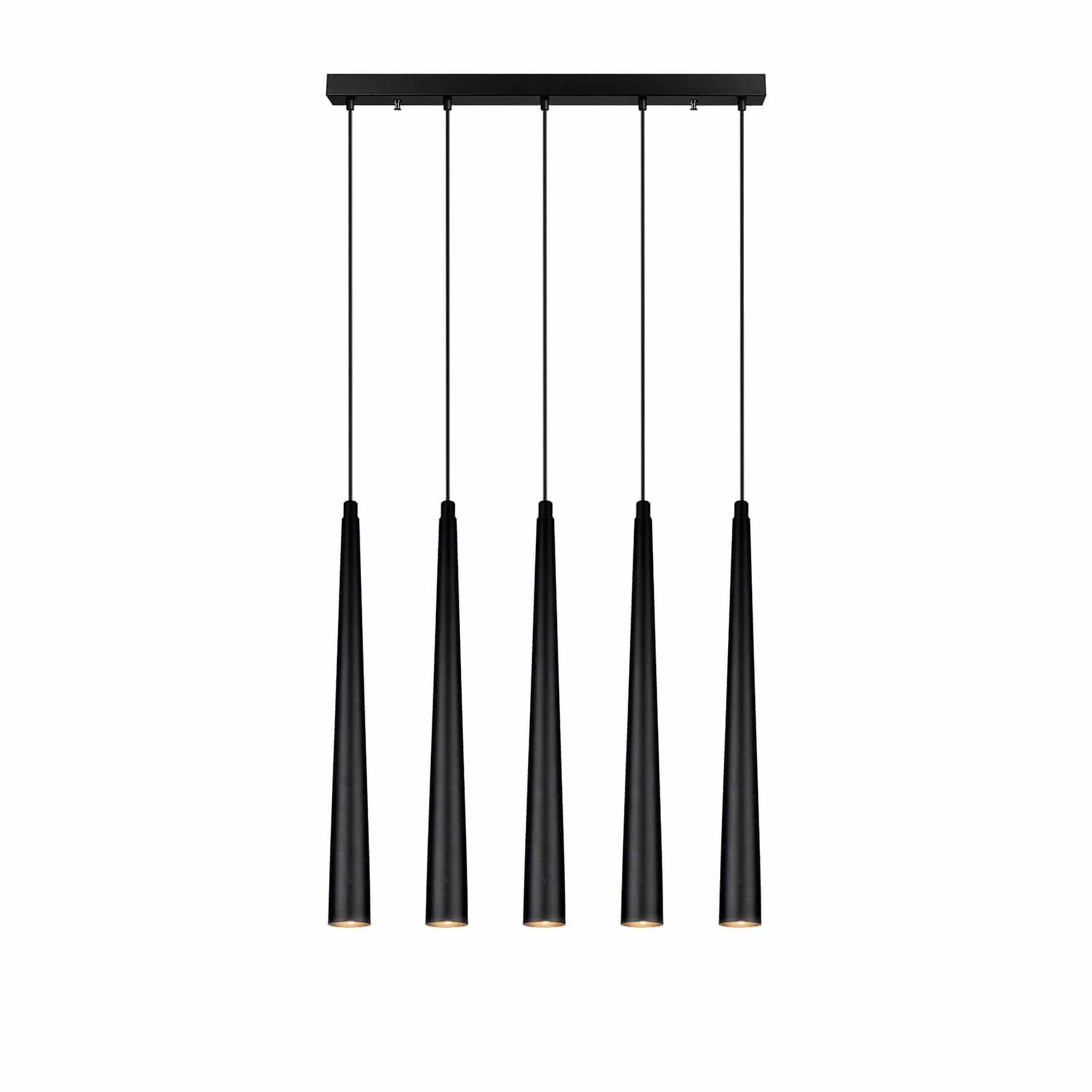 Lustra Tube Negru (1)