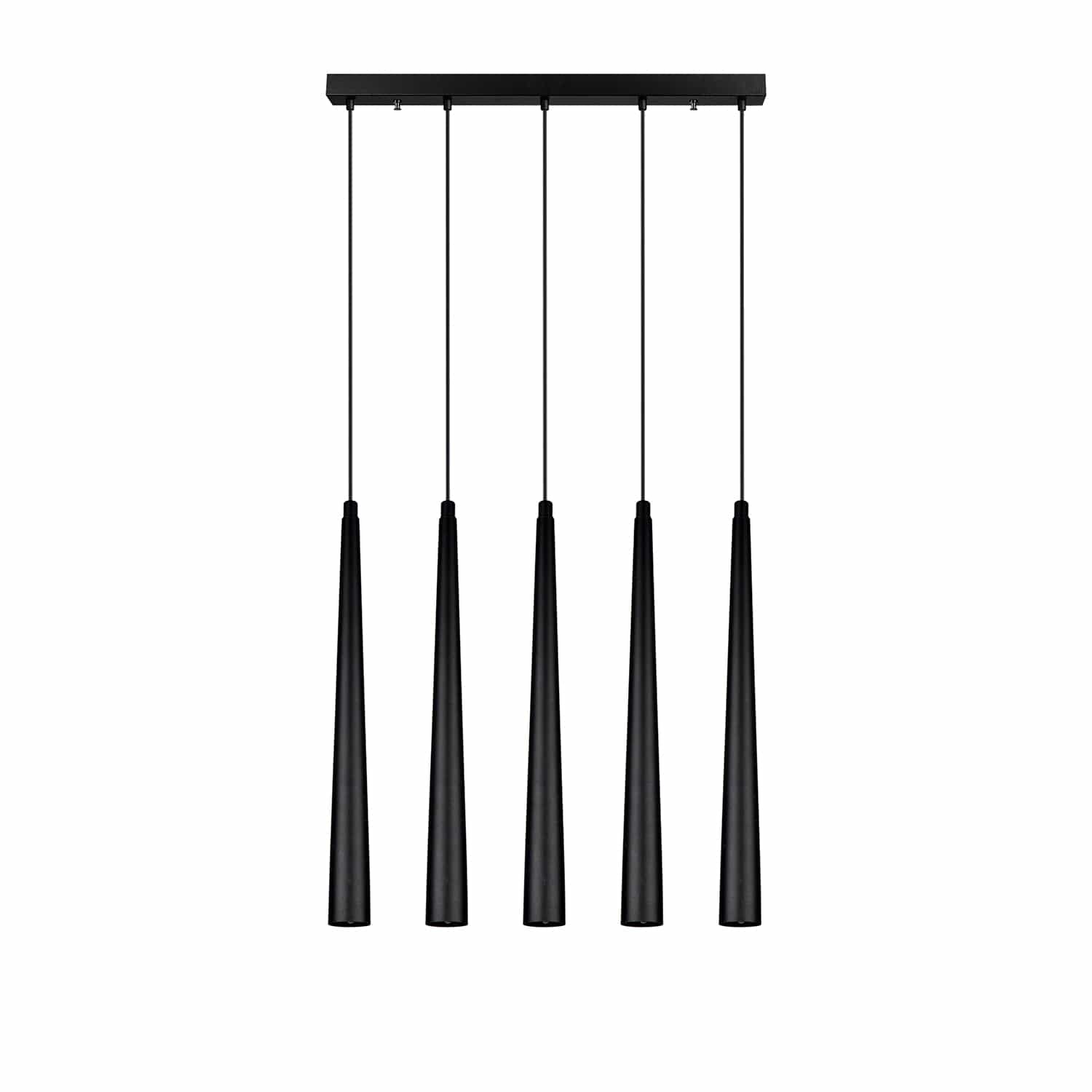 Lustra Tube Negru (2)