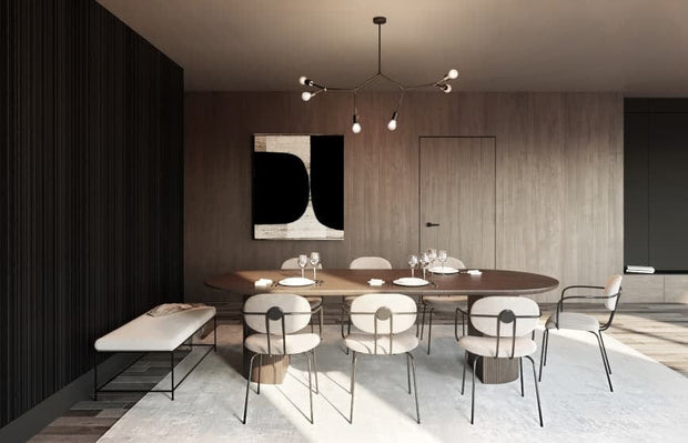 Nowodvorski Lustra Twig VI Negru