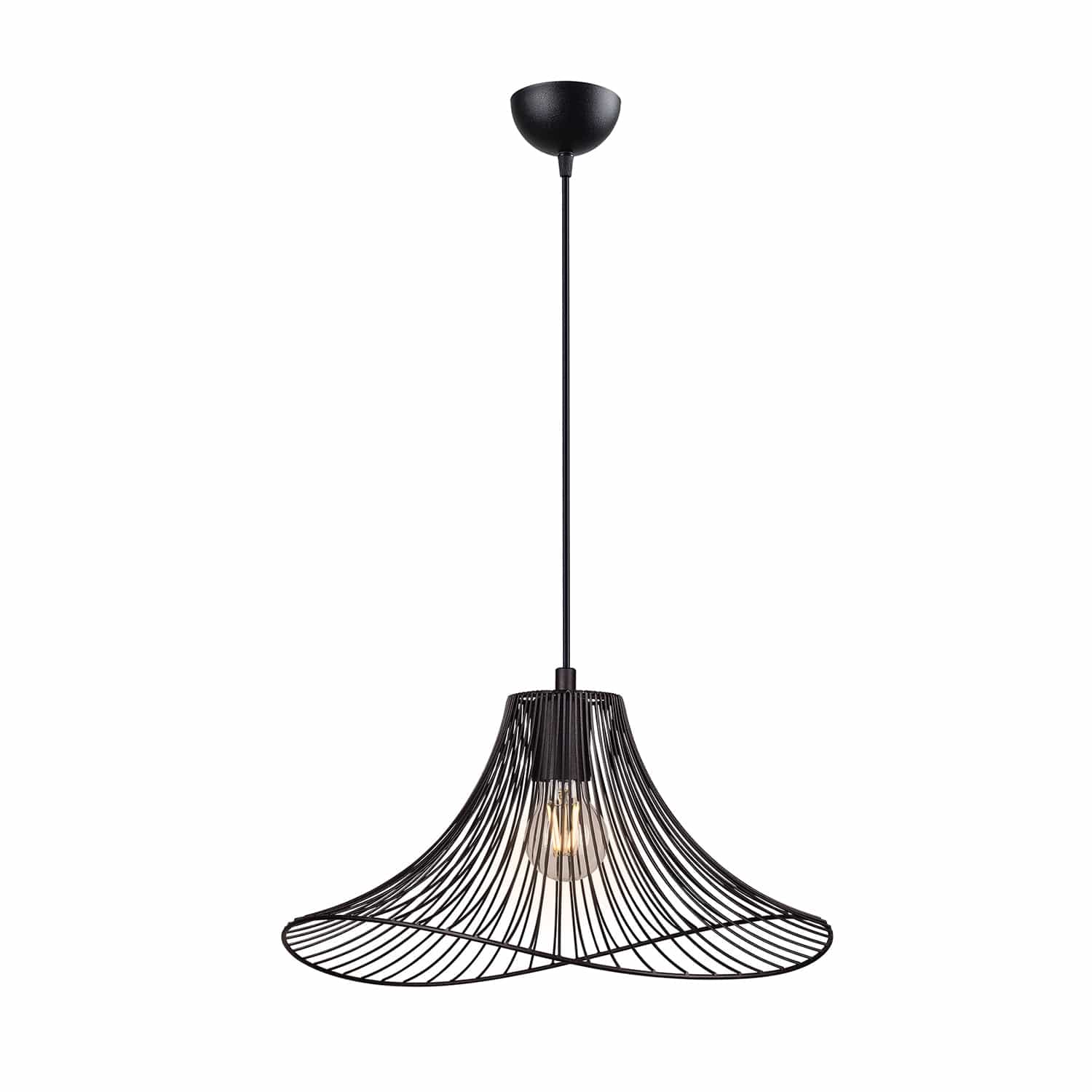 Lustra Wavy Negru