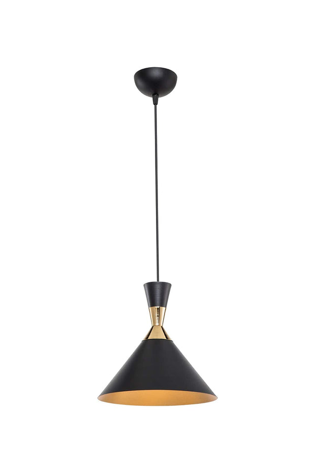 Lustra Zeron Negru / Auriu