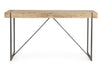 Masa de bar din lemn de brad si metal Garrett Natural / Negru, L200xl50xH110 cm (2)