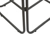 Mauro Ferretti Masa de bar din lemn si metal Dublin Square Natural / Gri inchis, L70xl70xH106 cm